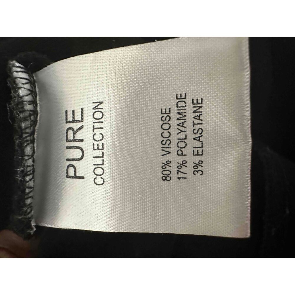 PURE Collection Skirt Womens Size US 10 Black Knee Length Pencil Style Office - Picture 6 of 7